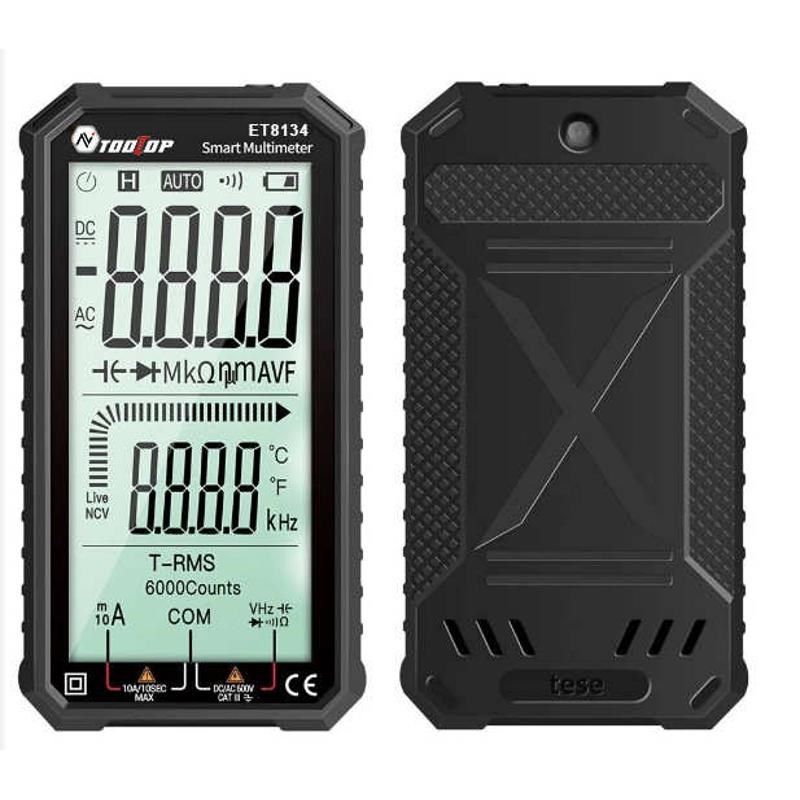 万用表变色全g能屏智能型手持式功能报警 多用表et8134全