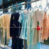 服装 婚纱衣撑定制LOGO 店透明水晶i亚克力衣架防滑衣挂女款