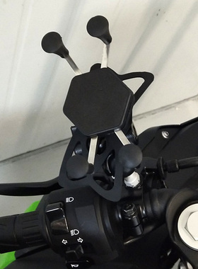 川崎 忍者400 NINJA400 改B装 手机导航支架  USB充电 手机支架