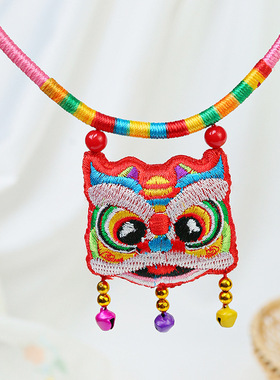 CMS11 12 13 长命锁项圈