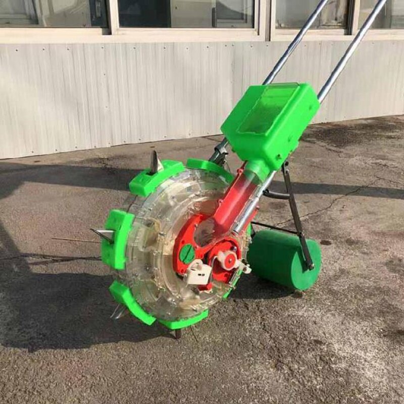 新品明大蒜播种机全自动玉米机耕A种栽苗器透明工具推拉式精播定