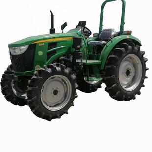 小型农业机械旋耕机宅轮距大棚王四轮拖拉机四驱四缸国补犁田机