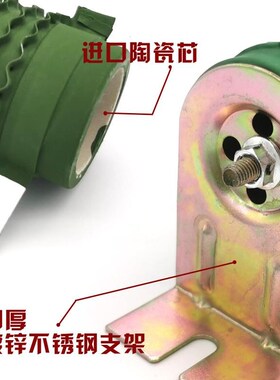 大功率波纹绕线电阻老化负载测试放电电阻300W1K2K5K10K20K30K50K