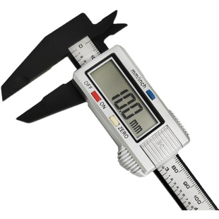 MIKUNI卡尺数显高精度游标卡尺数字大显示屏电子家用小型深度测量