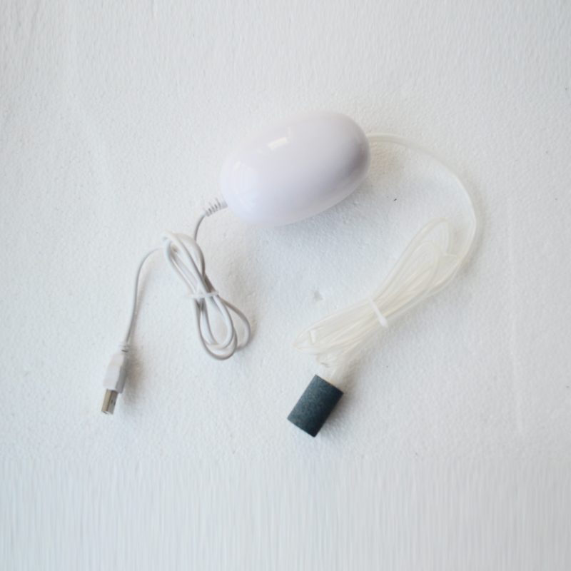 小玲珑迷你微型超小水妖精过滤器桌面小鱼缸打增氧无声音斗鱼盒瓶