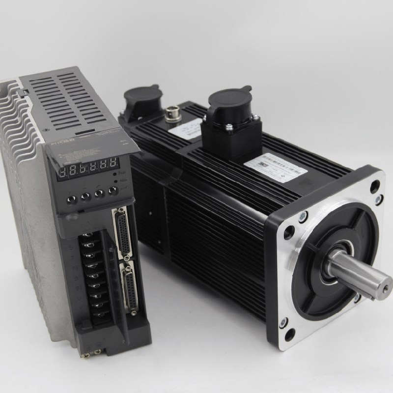 现货60b/80/110交流伺服电机驱动器130套装控制器400/750W2.3K