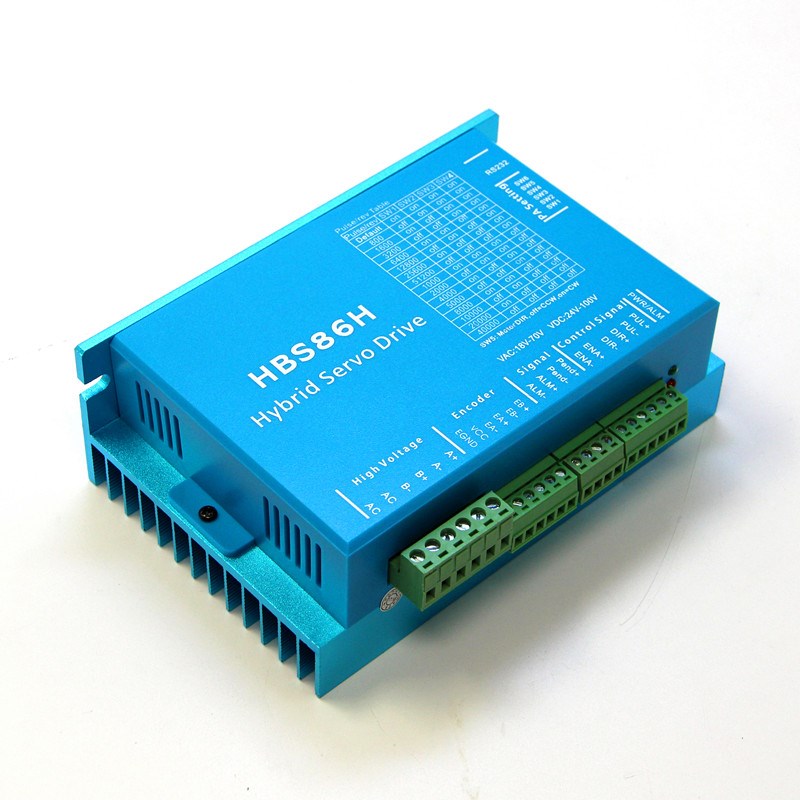 57/60/d86混合闭环步进电机驱动器带数显可改电子齿轮HBS57/2HA86