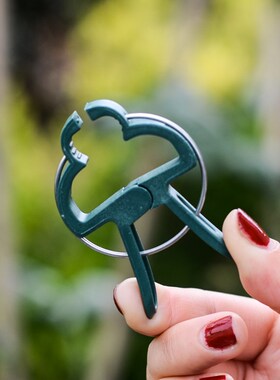 爬藤植物固定夹绿色卡扣大号藤蔓蔬菜番茄花卉瓜果枝条固定夹子扣