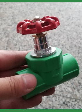 绿色PPR截止阀 20 25 32 40 50 63 75 90 110ppr水管闸阀开关阀门