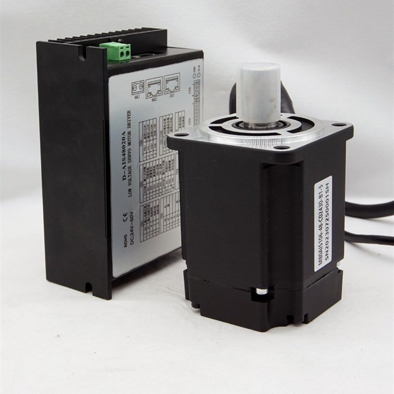 低压直流伺服电机套装60/80/130y机座含伺服驱动器400W750W1KW1.5