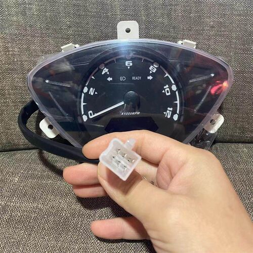 电摩三阳鬼火一代仪表智能显示屏72V宽压变色电动车机械鬼一仪表