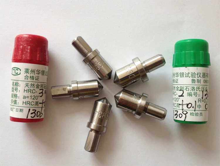 华银压头HRC-2洛氏硬度计金刚石压头HRC-3钢球压头HRB硬度块测头