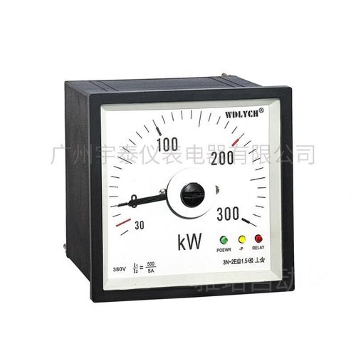 。Q96-WTCAN功率表 船用仪表 300KW 三相功率表 广角功率表
