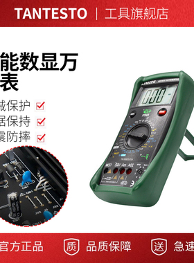 DY2101高精度数显数字万用表机械防烧全自动万能表