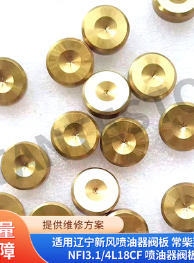 适用辽宁新风喷油器阀板 常柴莱动NFI3.1/4L18CF 喷油器阀板