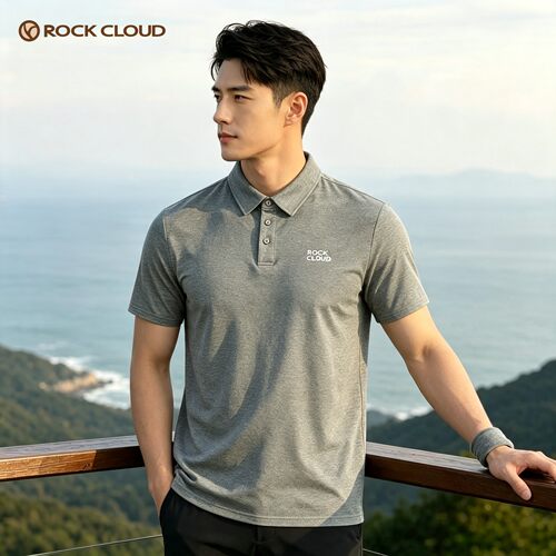 RockCloud男士防晒POLO衫短袖