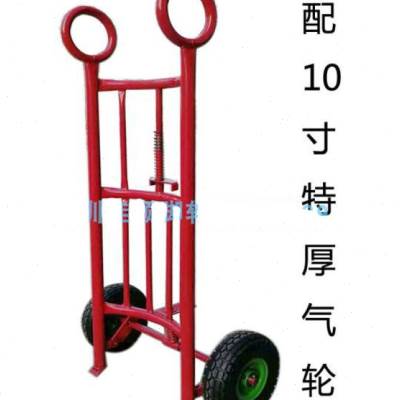 极速手拉油桶车简l易圆桶车铁桶堆高机手动油桶搬运车油桶手推车