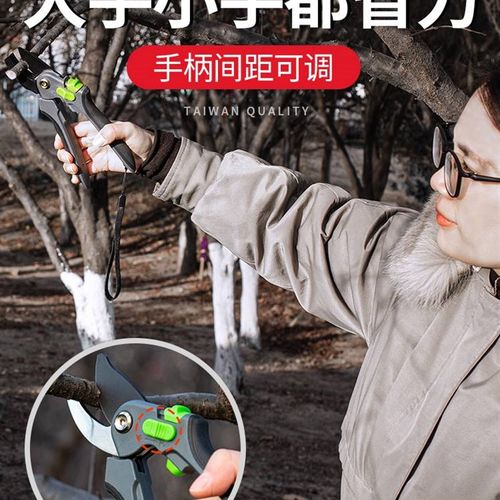 极速修枝剪果f树剪刀剪枝园艺修剪树枝专用枝 花 剪园林工具大全