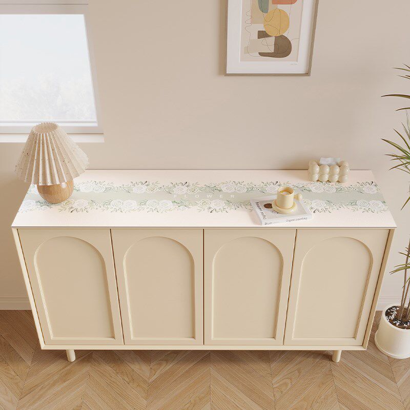 极速边柜垫防水防油电视机柜垫鞋柜垫玄关桌面Q保护垫防烫隔热耐