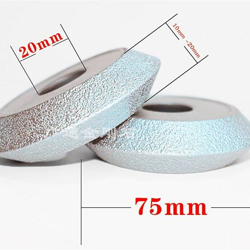 极速钎焊金刚石磨轮  V型磨轮 手工轮  石材开槽T磨边轮 角磨机磨