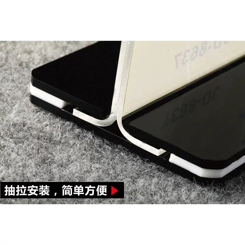 极速A4A5A6亚克o力台签T型双面台卡桌牌酒水牌台牌展示牌价格牌