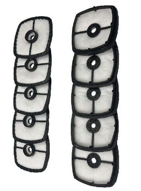 极速Pack of 10 Airn Filter Refill Trimmer Blower Engine Filt