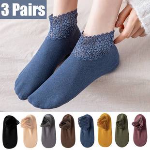 极速3 Pairslot Women Warm Floor Socks WinMter Socks Thicken