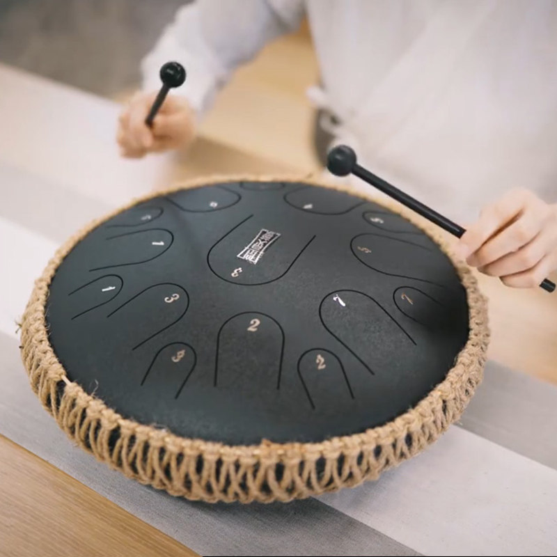 极速【新品】空灵鼓13寸15音z色空鼓无忧鼓手碟鼓初学者专业级打