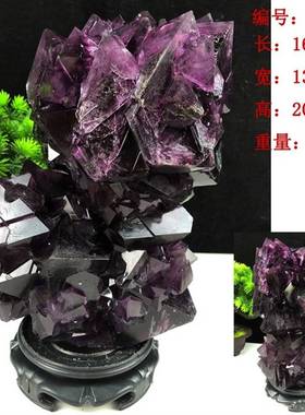 极速新明矾结晶体家居创意工艺品客厅博古架N酒柜玄关装饰品摆设