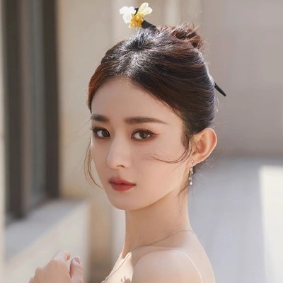 国风发簪日常通勤新中式后脑勺日B常盘发钗子古风旗袍汉服簪子发