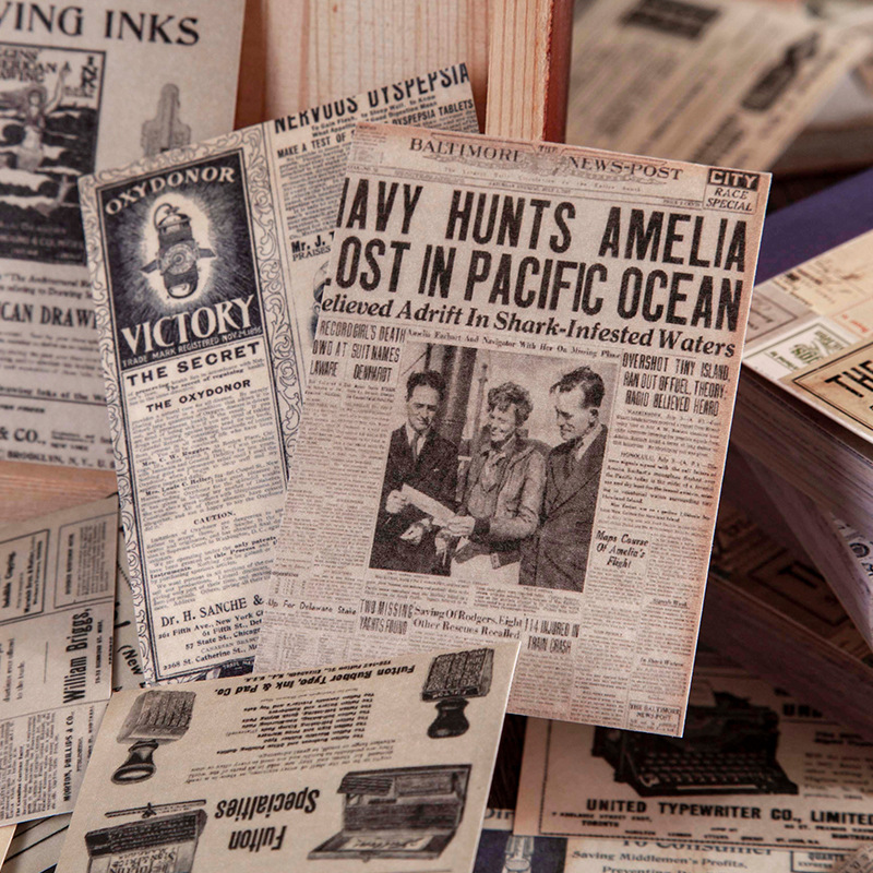 极速50PcCS/Pack Cute Fox And Maple Leaves Paper Sticker Adhe