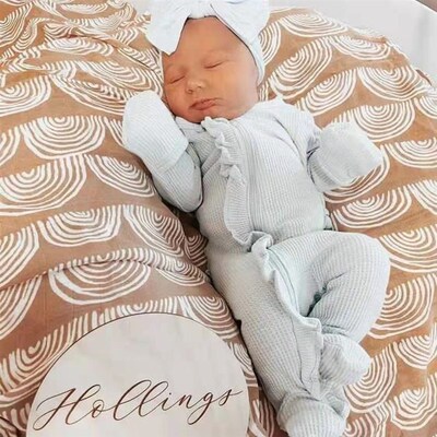 极速Kangobaby Fashion Muslin Swaddle Cloth DOiaper Wrap Baby