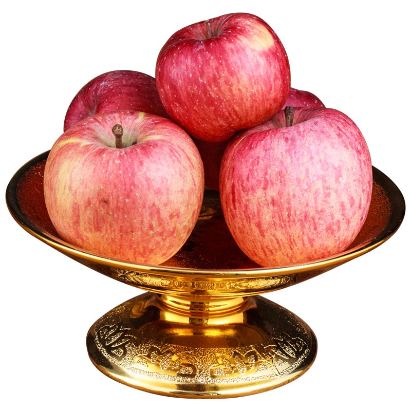 极速供佛家用水果盘高脚供果碟供盘供奉财神关P公观音佛前贡盘佛