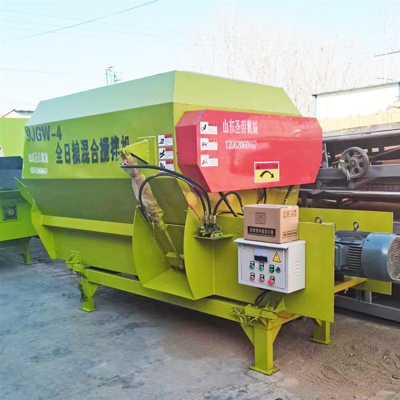 极速多功a能TMR搅拌机全日粮搅料机饲草粉碎搅拌机大型卧式饲料拌,农机/农具/农膜,种子包衣机/搅拌机,淘宝优惠券,粉丝福利购,淘宝优惠卷