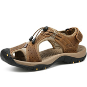 Sandals Outdoor Cowhide Male 速发Men Shoes Leather Summer