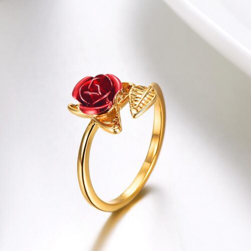 新品esizable Fijnger Rings For Women Valentines Day Gift Je