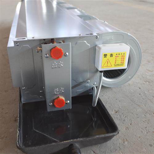 极速风机盘管卧式暗装p中央空调井水冷水暖两用水空调室内机新风