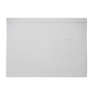 极速全塑料弱e电箱布线箱光纤入户信息箱多媒体信息箱400*300暗装