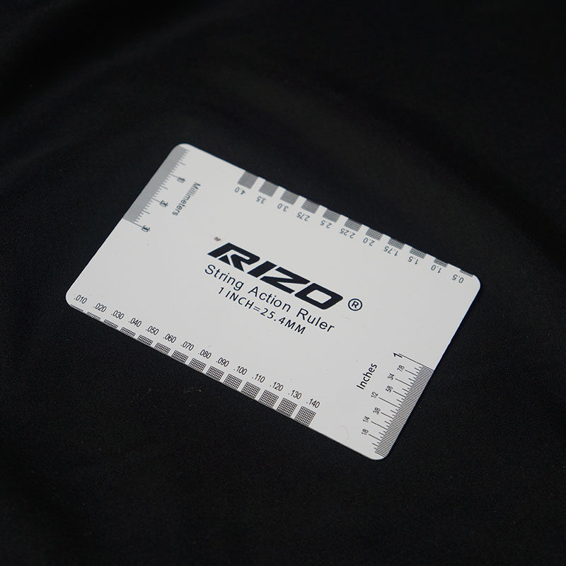 极速后浪器乐f RIZO弦高数据测量卡尺 吉他贝斯测量子弦距调琴维