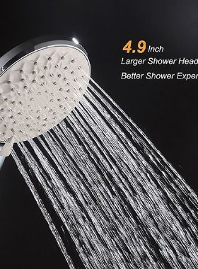 极速Bath Shower Head 6 Function And Rain ShowerV Head High