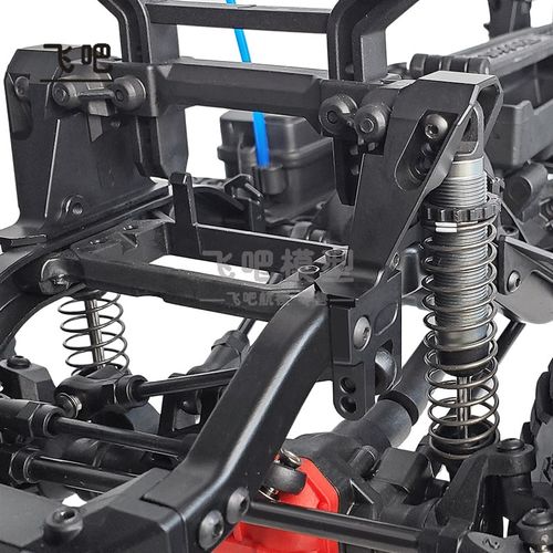极速1/10攀爬车TRX4 SCX10 90C046金属避震支O架 多孔位  避震调