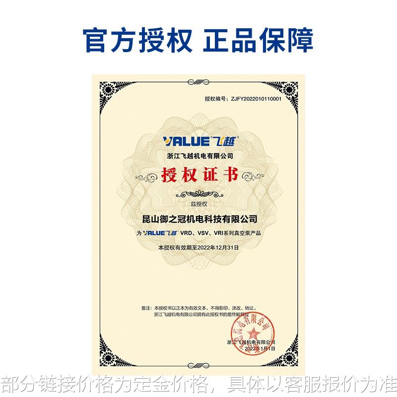 Value真空泵旋片式实验室工业VSV100/300双级VRD-8/16/24/65