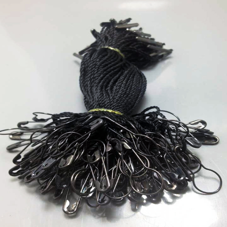吊牌绳 小别针 服装吊绳定做B 铜葫芦别针线  吊粒手穿针绳