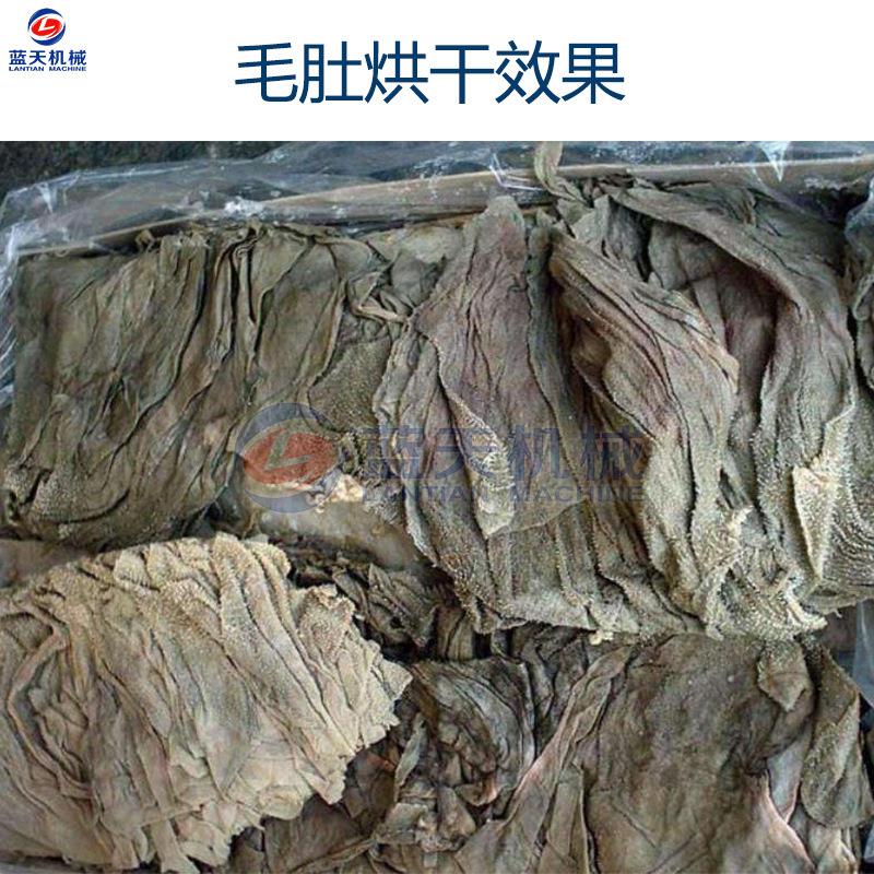 毛百叶肚烘干机牛肚肚牛百叶肚烧AUW生物颗粒烘干房大型毛干烘设