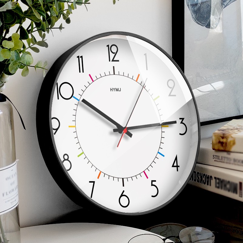 钟表挂钟客厅家h用时尚现代简约挂墙钟创意2021新款挂表静音石英