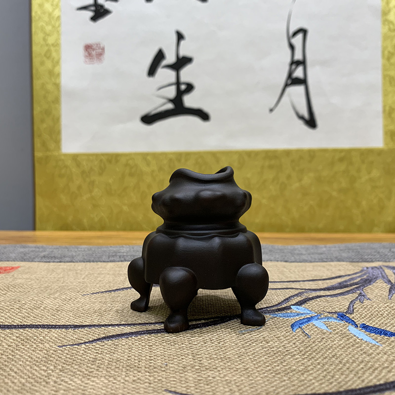 虎腿底座石头奇石l底座摆件托架树脂摆放托盘艺术创意通用仿实木