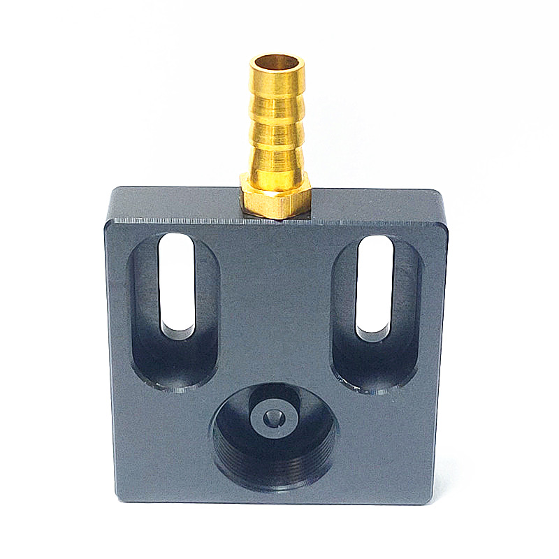 线切割配件大全喷水板50*50中走丝眼模喷水板60*60铝合金60厚度12