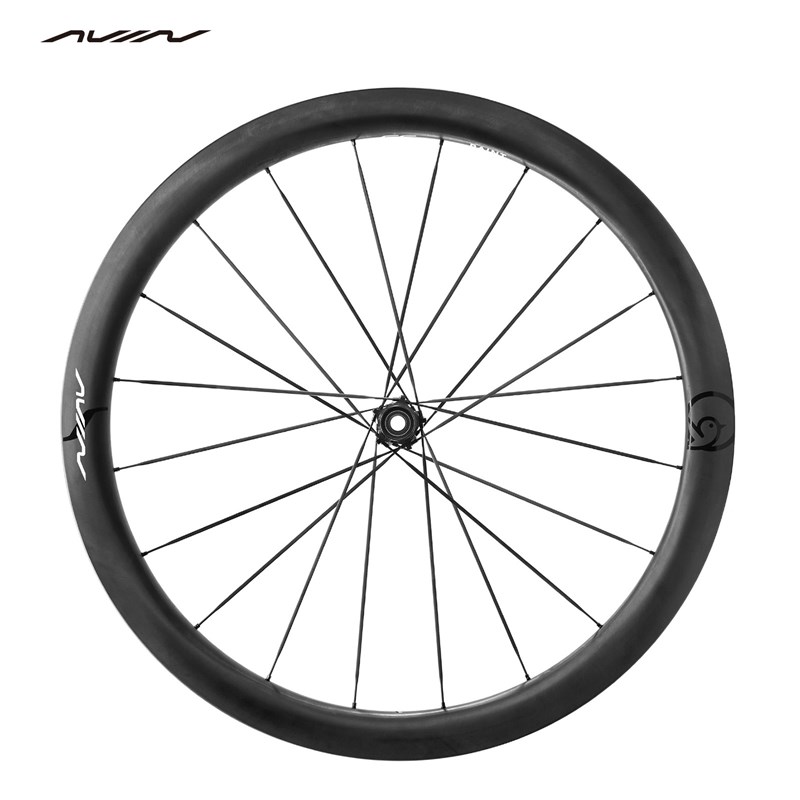 Avian飞鸟CR5k DB碟刹碳纤维公路自行车轮组45 55MM开口真空碳辐