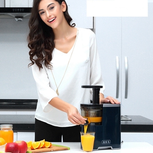 打水果汁机器蔬菜原窄砸柞扎炸压榨汁机家用电动全自动渣汁肉分离