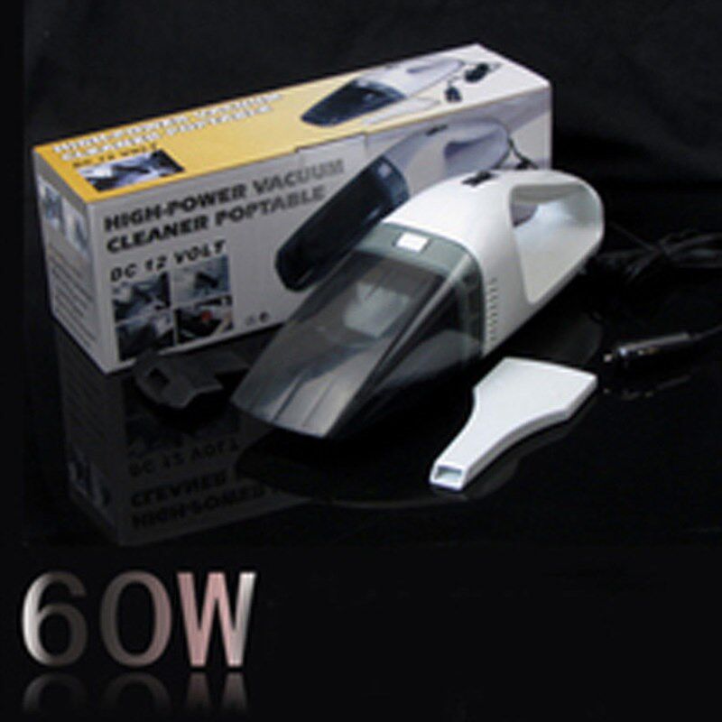 12v大功率车载吸尘器 60W便携式干湿 超强吸力家车两用电器